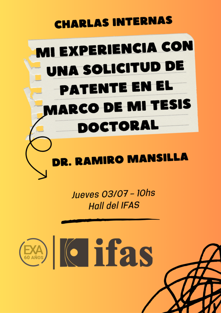 Mi experiencia con una solicitud de patente en el marco de mi Tesis Doctoral